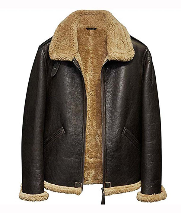 Sheepskin Leather Jacket